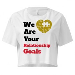 Ladies Festival Cali Crop Top Tee