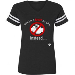 Ladies Relaxed Fit Vintage Sports Tee