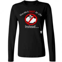 Ladies Relaxed Fit Basic Long Sleeve Tee