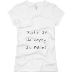 Ladies Slim Fit Basic Promo Jersey Tee