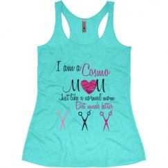 Ladies Slim Fit Super Soft Racerback Triblend Tank