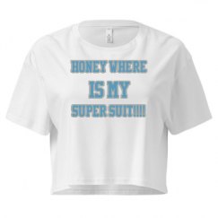 Ladies Festival Cali Crop Top Tee