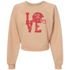 Women's Raglan Pullover Fleece