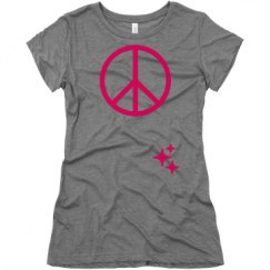 Ladies Slim Fit Super Soft Triblend Tee