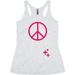 Ladies Slim Fit Super Soft Racerback Triblend Tank
