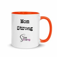 11oz Ceramic Mug with Color Inside