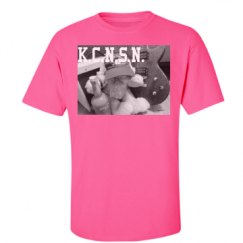 Unisex Ultra Cotton Safety Neon Crewneck Tee