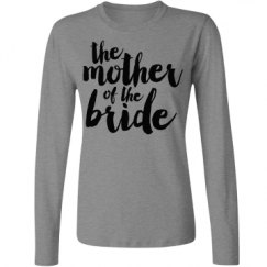 Ladies Relaxed Fit Basic Long Sleeve Tee