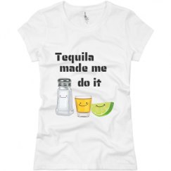 Ladies Slim Fit Basic Promo Jersey Tee