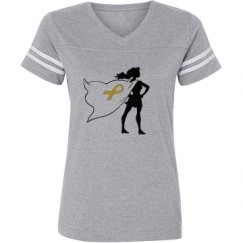 Ladies Relaxed Fit Vintage Sports Tee