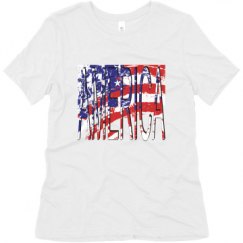 Ladies Relaxed Fit Super Soft Triblend Tee