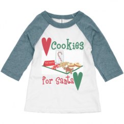 Toddler 3/4 Sleeve Raglan Tee