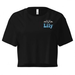 Ladies Festival Cali Crop Top Tee