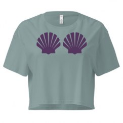 Ladies Festival Cali Crop Top Tee