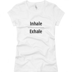 Ladies Slim Fit Basic Promo Jersey Tee