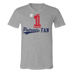 Unisex V-Neck Jersey Tee