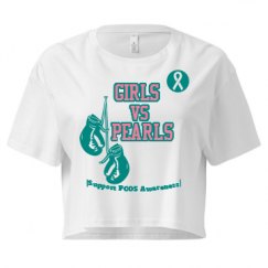 Ladies Festival Cali Crop Top Tee