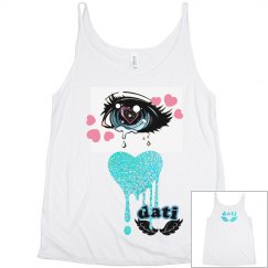 CW DATI CRY EYE SEXY FLOWY TANK TOP
