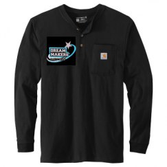 Unisex Carhartt Long Sleeve Henley Tee 