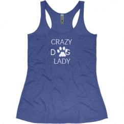 Ladies Slim Fit Super Soft Racerback Triblend Tank