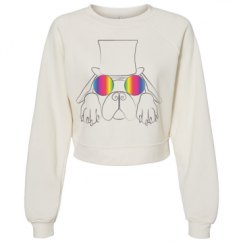 Women's Raglan Pullover Fleece