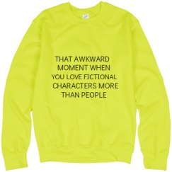Unisex Neon Crewneck Sweatshirt