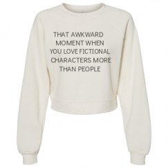 Women's Raglan Pullover Fleece