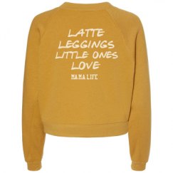 Women's Raglan Pullover Fleece