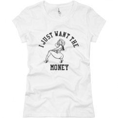 Ladies Slim Fit Basic Promo Jersey Tee