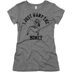 Ladies Slim Fit Super Soft Triblend Tee