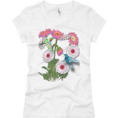 Ladies Slim Fit Basic Promo Jersey Tee