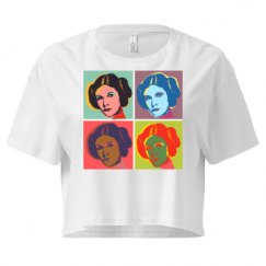 Ladies Festival Cali Crop Top Tee