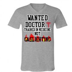 Unisex V-Neck Jersey Tee