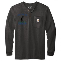 Unisex Carhartt Long Sleeve Henley Tee