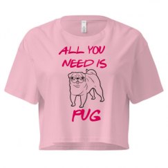 Ladies Festival Cali Crop Top Tee