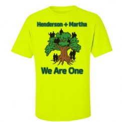 Unisex Ultra Cotton Safety Neon Crewneck Tee