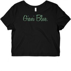 Ladies Slim Fit Crop Top Tee