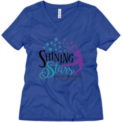 Ladies Relaxed Fit V-Neck Tee
