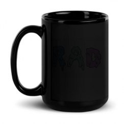 15oz Black Glossy Mug