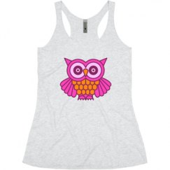 Ladies Slim Fit Super Soft Racerback Triblend Tank