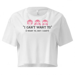 Ladies Festival Cali Crop Top Tee