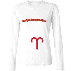 Ladies Relaxed Fit Basic Long Sleeve Tee