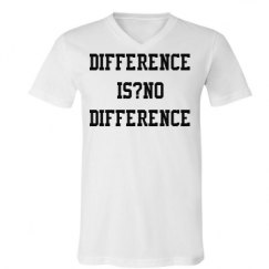 Unisex V-Neck Jersey Tee