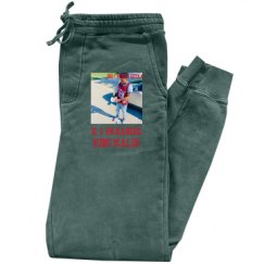 Pigment-Dyed Fleece Pants