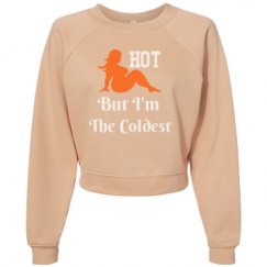 Women's Raglan Pullover Fleece