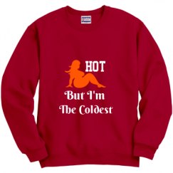 Unisex Film and Foil Crewneck Sweatshirt