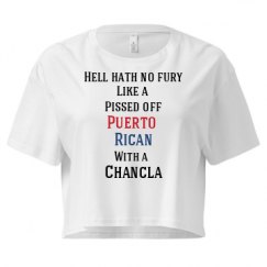 Ladies Festival Cali Crop Top Tee