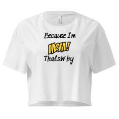 Ladies Festival Cali Crop Top Tee