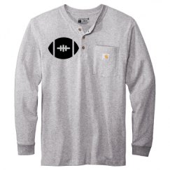 Unisex Carhartt Long Sleeve Henley Tee