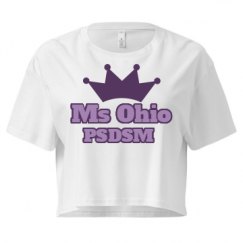 Ladies Festival Cali Crop Top Tee